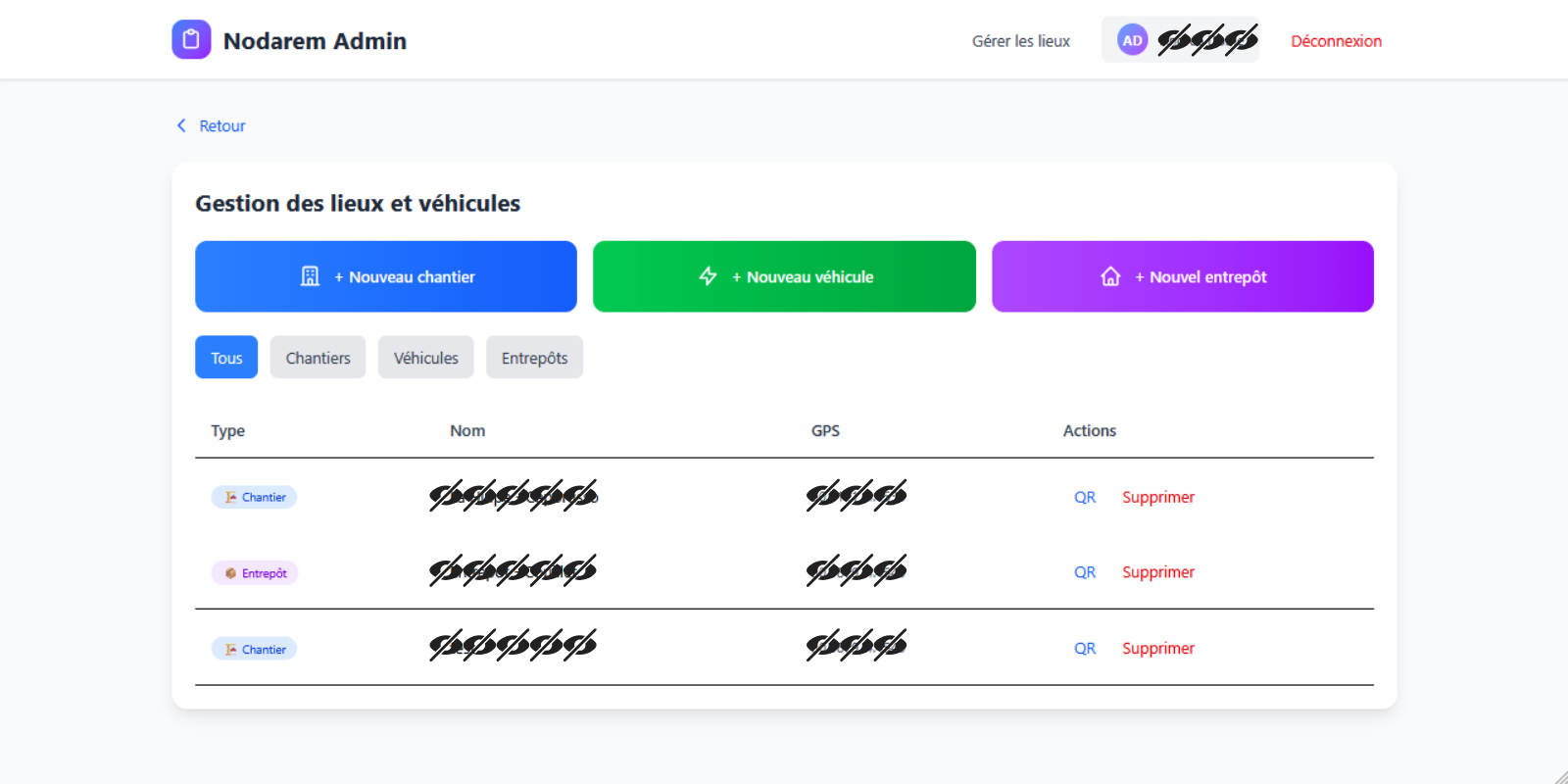 Application web de gestion de chantiers 1