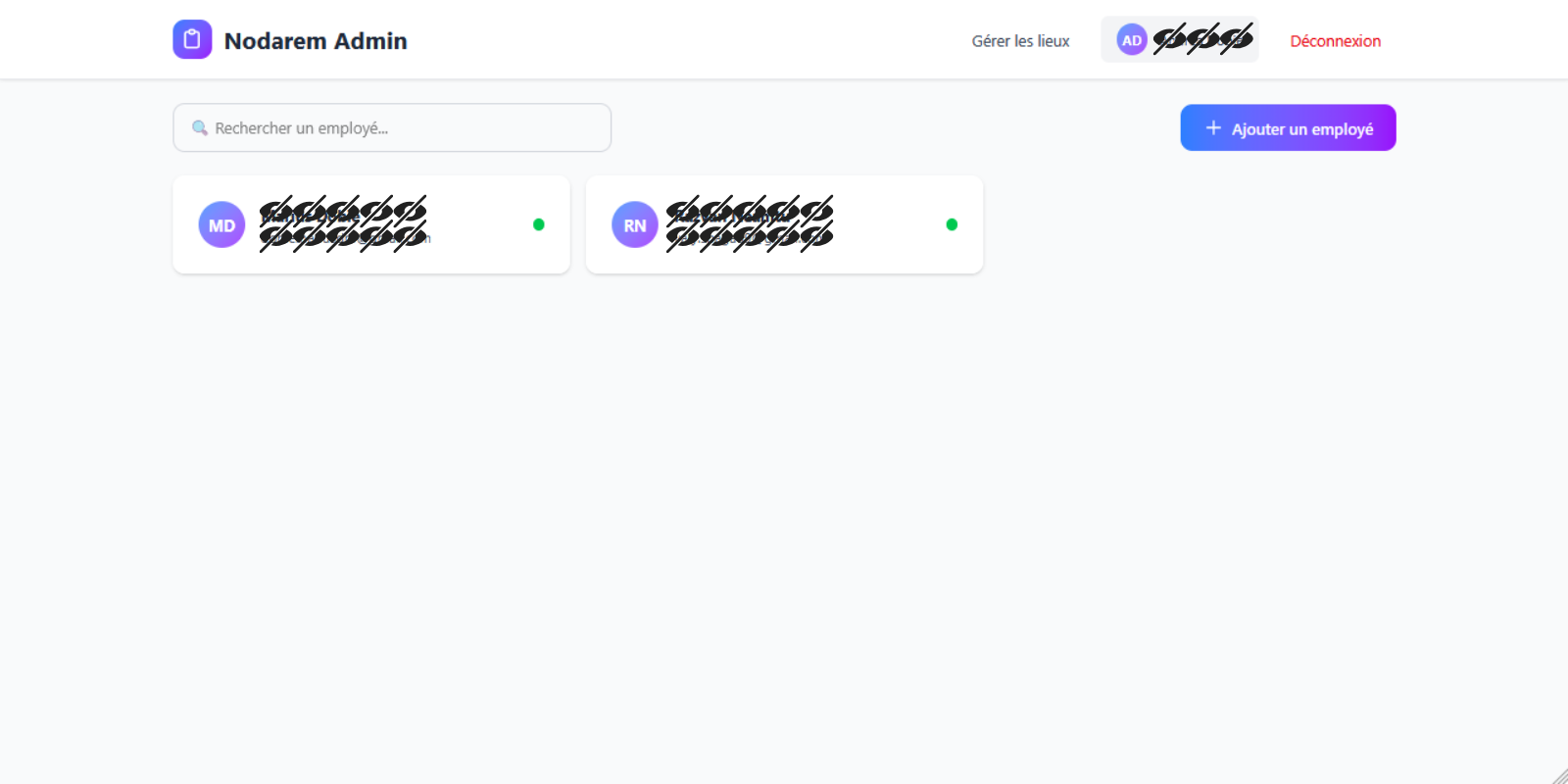 Application web de gestion de chantiers 2